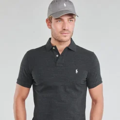 Polo Ralph Lauren POLO COUPE DROITE EN COTON BASIC MESH-Homme T-Shirts & Polos|T-Shirts & Polos