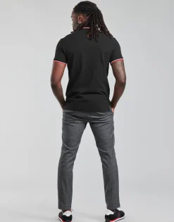 Polo Ralph Lauren POLO COUPE DROITE EN COTON BASIC MESH COL RAYE-Homme T-Shirts & Polos|T-Shirts & Polos