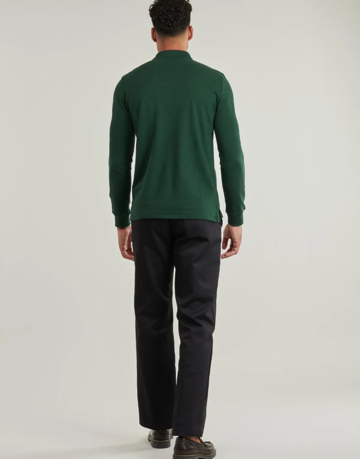 Polo Ralph Lauren POLO COUPE DROITE EN COTON BASIC MESH-Homme T-Shirts & Polos|T-Shirts & Polos