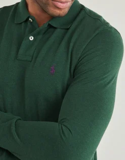 Polo Ralph Lauren POLO COUPE DROITE EN COTON BASIC MESH-Homme T-Shirts & Polos|T-Shirts & Polos