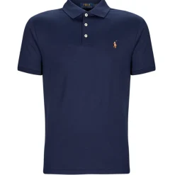Polo Ralph Lauren POLO COUPE DROITE EN PIMA COTON-Homme T-Shirts & Polos