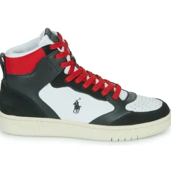 Polo Ralph Lauren POLO CRT HGH-SNEAKERS-HIGH TOP LACE-Homme Baskets Mode