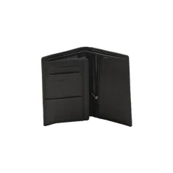 Serge Blanco Portefeuille en cuir ref_tnt28016-chocolat-Homme Portefeuilles / Porte-Monnaie