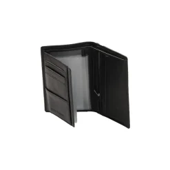 Serge Blanco Portefeuille en cuir ref_tnt28016-chocolat-Homme Portefeuilles / Porte-Monnaie