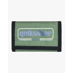 Quiksilver Portefeuilles 9989384143187VERDE-Homme Portefeuilles / Porte-Monnaie