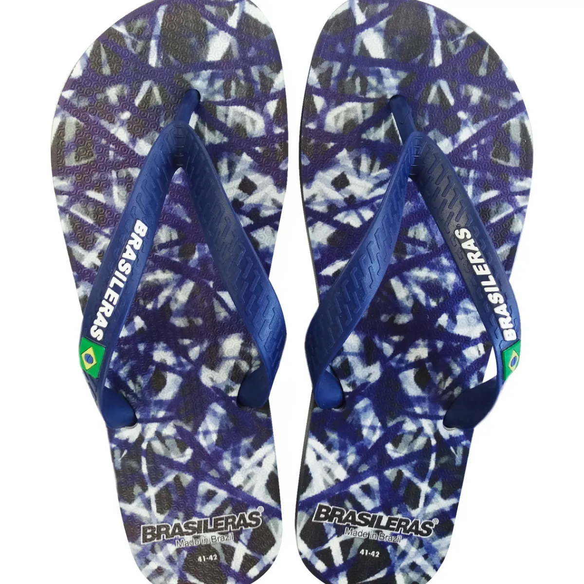 Brasileras Printed 20 Dye-Homme Tongs