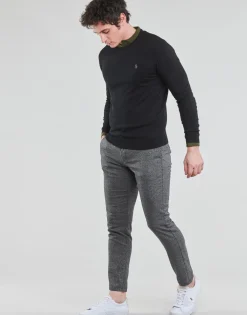 Polo Ralph Lauren PULL COL ROND AJUSTE EN COTON PIMA-Homme Pulls & Gilets