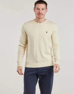 Polo Ralph Lauren PULL COL ROND EN COTON-Homme Pulls & Gilets