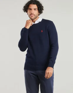 Polo Ralph Lauren PULL COL ROND EN COTON-Homme Pulls & Gilets