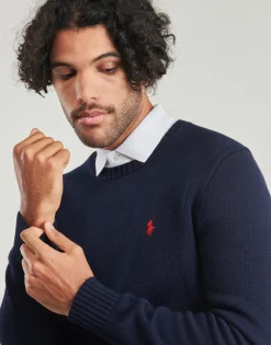 Polo Ralph Lauren PULL COL ROND EN COTON-Homme Pulls & Gilets