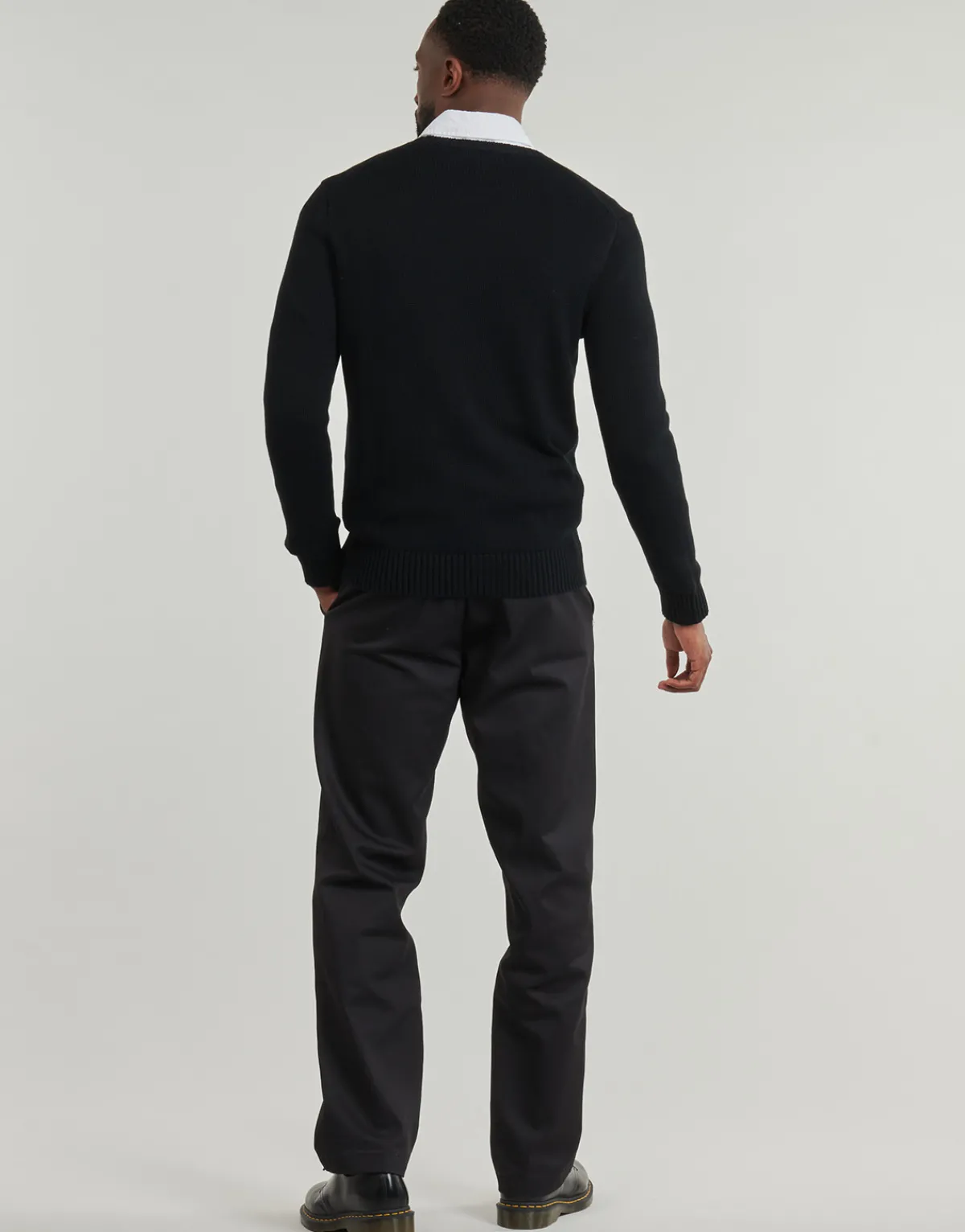 Polo Ralph Lauren PULL COL ROND EN COTON EPAIS-Homme Pulls & Gilets