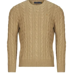 Polo Ralph Lauren PULL COL ROND MAILLE TORSADEE-Homme Pulls & Gilets