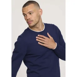 Lee Cooper Pull COLIRO marine-Homme Pulls & Gilets