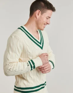 Polo Ralph Lauren PULL CRICKET COL V-Homme Pulls & Gilets
