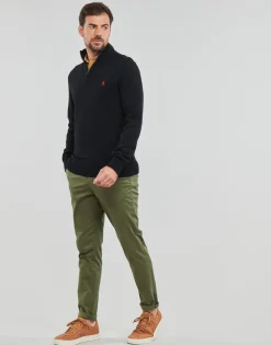 Polo Ralph Lauren PULL DEMI ZIP EN COTON-Homme Pulls & Gilets