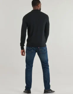 Polo Ralph Lauren PULL DEMI ZIP EN COTON TEXTURE-Homme Pulls & Gilets