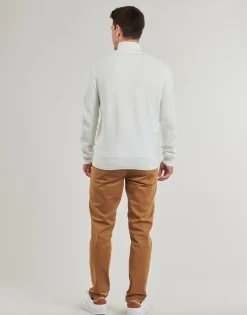 Polo Ralph Lauren PULL DEMI ZIP EN COTON TEXTURE-Homme Pulls & Gilets