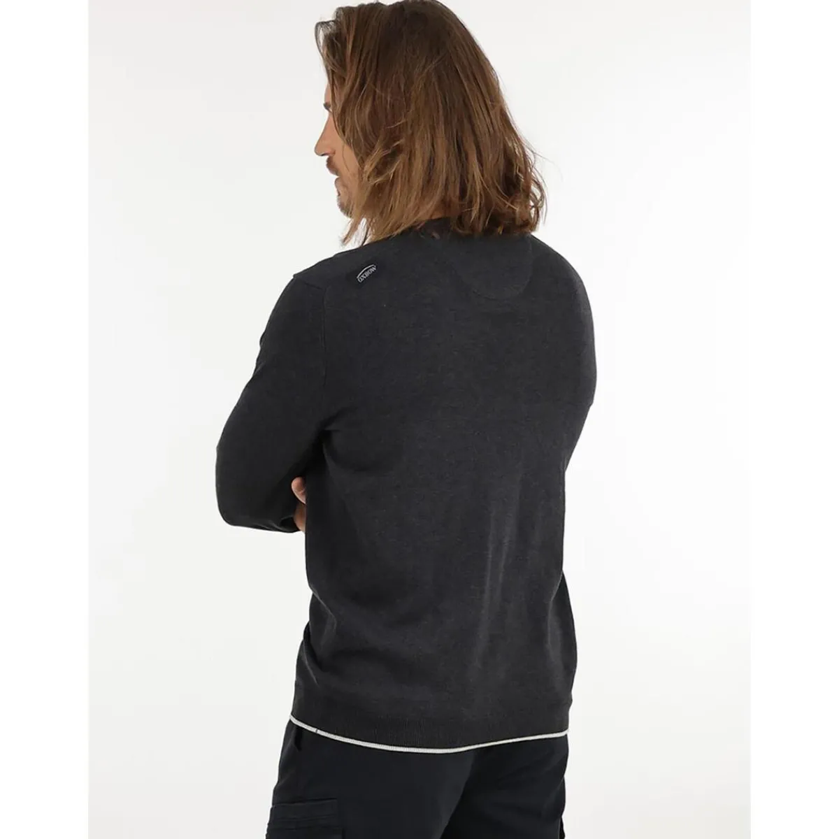 Oxbow Pull essentiel col v pivega-Homme Pulls & Gilets