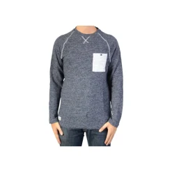 Deeluxe Pull W16502 Etane Navy-Homme Pulls & Gilets