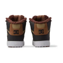DC Shoes PURE HI WNTbrown brown green-Homme Skate