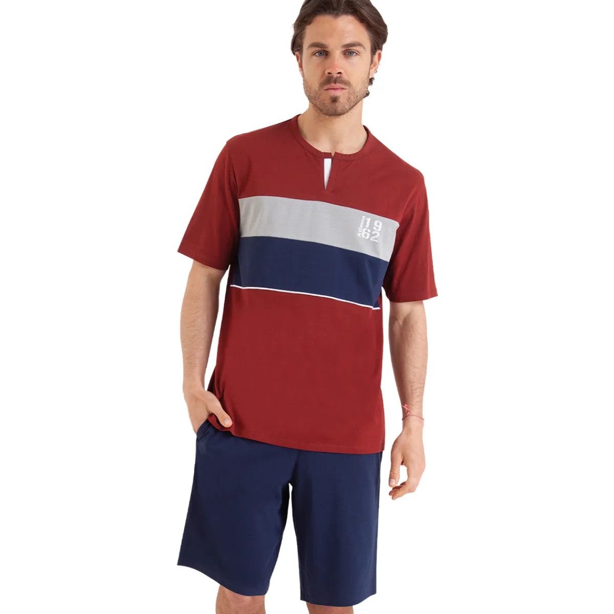 Athena Pyjama court chic-Homme Pyjamas