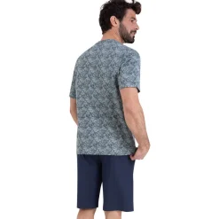 Athena Pyjama court col rond SUMMER-Homme Pyjamas