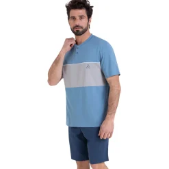 Athena Pyjama court col tunisien CHIC-Homme Pyjamas