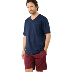 Eminence Pyjama court col V BUSINESS-Homme Pyjamas