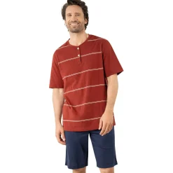 Eminence Pyjama court ouvert MERCERISE-Homme Pyjamas