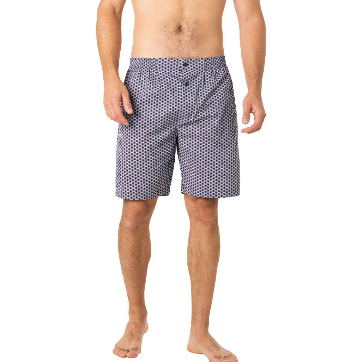 Eminence Pyjama court ouvert POPELINE-Homme Pyjamas