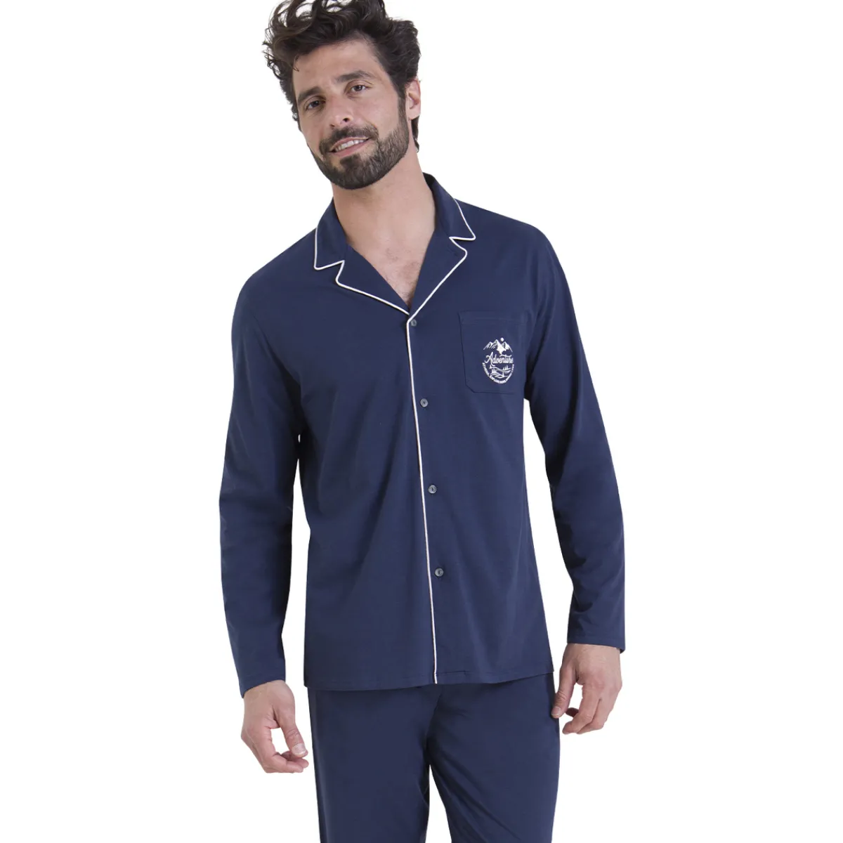 Athena Pyjama long WINTER-Homme Pyjamas