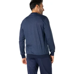 Eminence Pyjama long col rond mercerisé-Homme Pyjamas