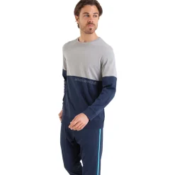 Athena Pyjama long col rond CLUB-Homme Pyjamas