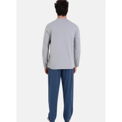 Athena Pyjama long col tunisien CHIC-Homme Pyjamas