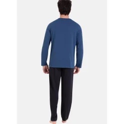 Athena Pyjama long col v-Homme Pyjamas