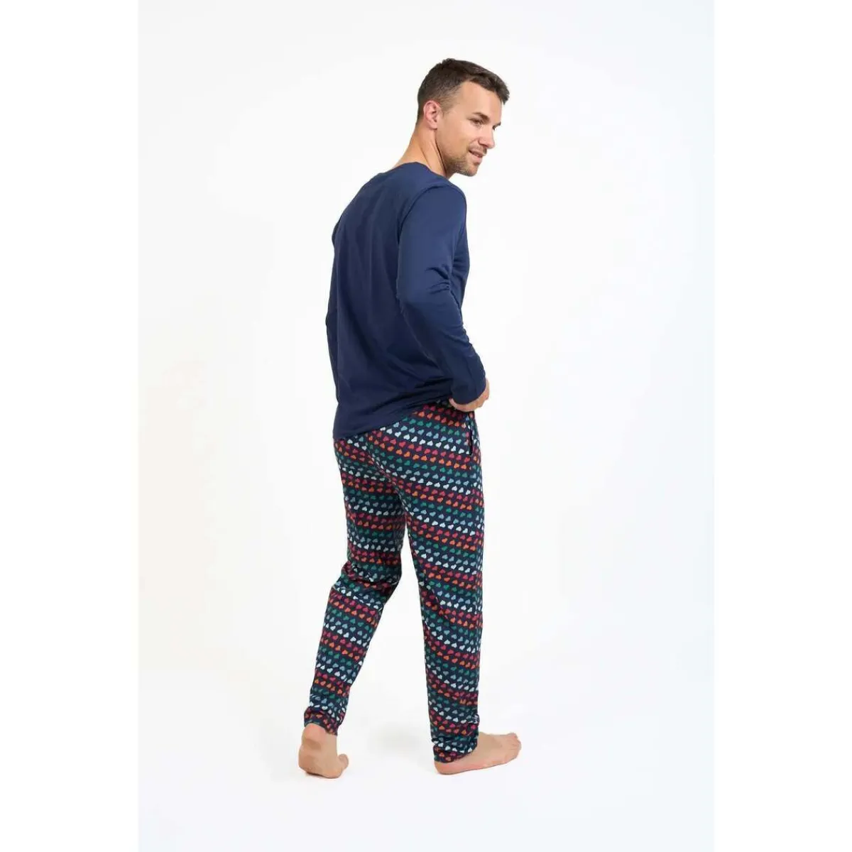 Coup De Coeur Pyjama long col V - COLOR-Homme Pyjamas