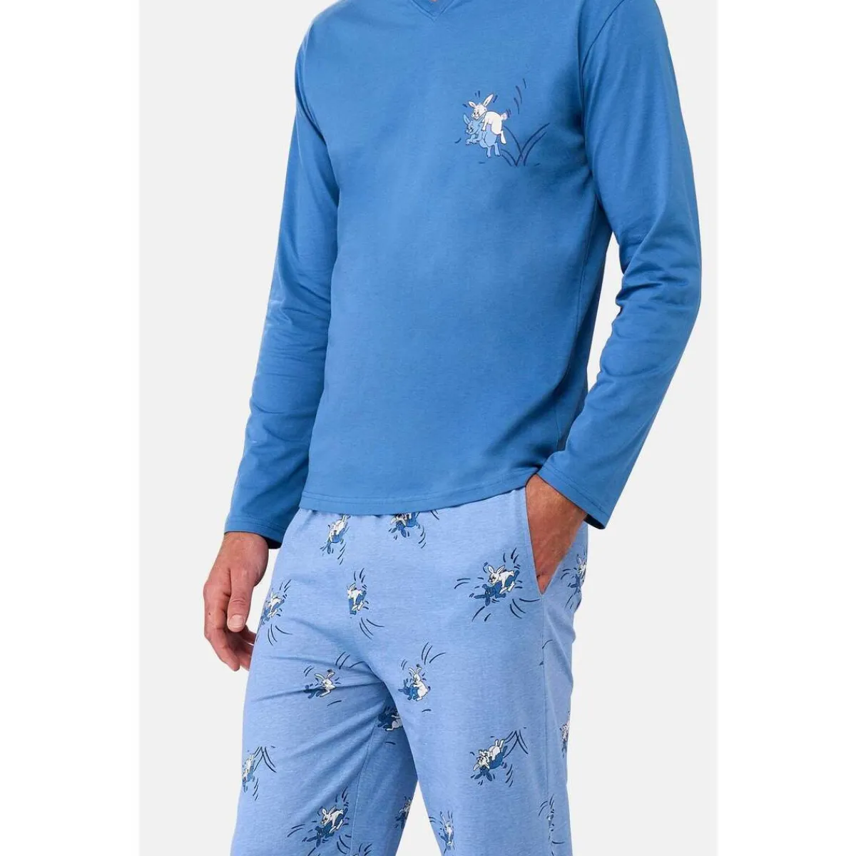 Coup De Coeur Pyjama long col V - COQUIN-Homme Pyjamas