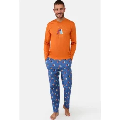Coup De Coeur Pyjama long col V - SAPIN-Homme Pyjamas