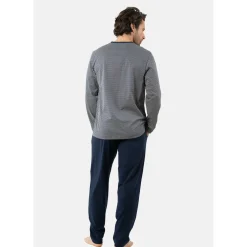 Eminence Pyjama long col v coton-Homme Pyjamas