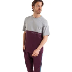 Athena Pyjama long manches courtes col rond CLUB-Homme Pyjamas