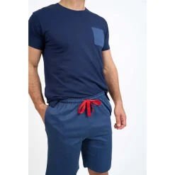 Coup De Coeur Pyjashort col rond - CAVIAR-Homme Pyjamas