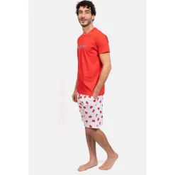 Coup De Coeur Pyjashort col rond - COEUR-Homme Pyjamas
