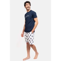 Coup De Coeur Pyjashort col rond - COEUR-Homme Pyjamas