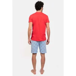 Coup De Coeur Pyjashort col rond - CROC-Homme Pyjamas