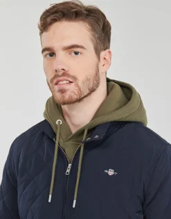 Gant QUILTED WINDCHEATER-Homme Vestes