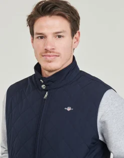 Gant QUILTED WINDCHEATER VEST-Homme Vestes