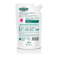 Sanytol Recharge De Savon Antibactérien Pour Les Mains , Pack Éc-Homme Soins Corps & Bain