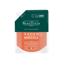 Beauterra Recharge Savon Fleur D&39;oranger Marseille-Homme Soins Corps & Bain