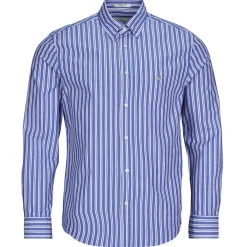 Gant REG CLASSIC POPLIN STRIPE SHIRT-Homme Chemises