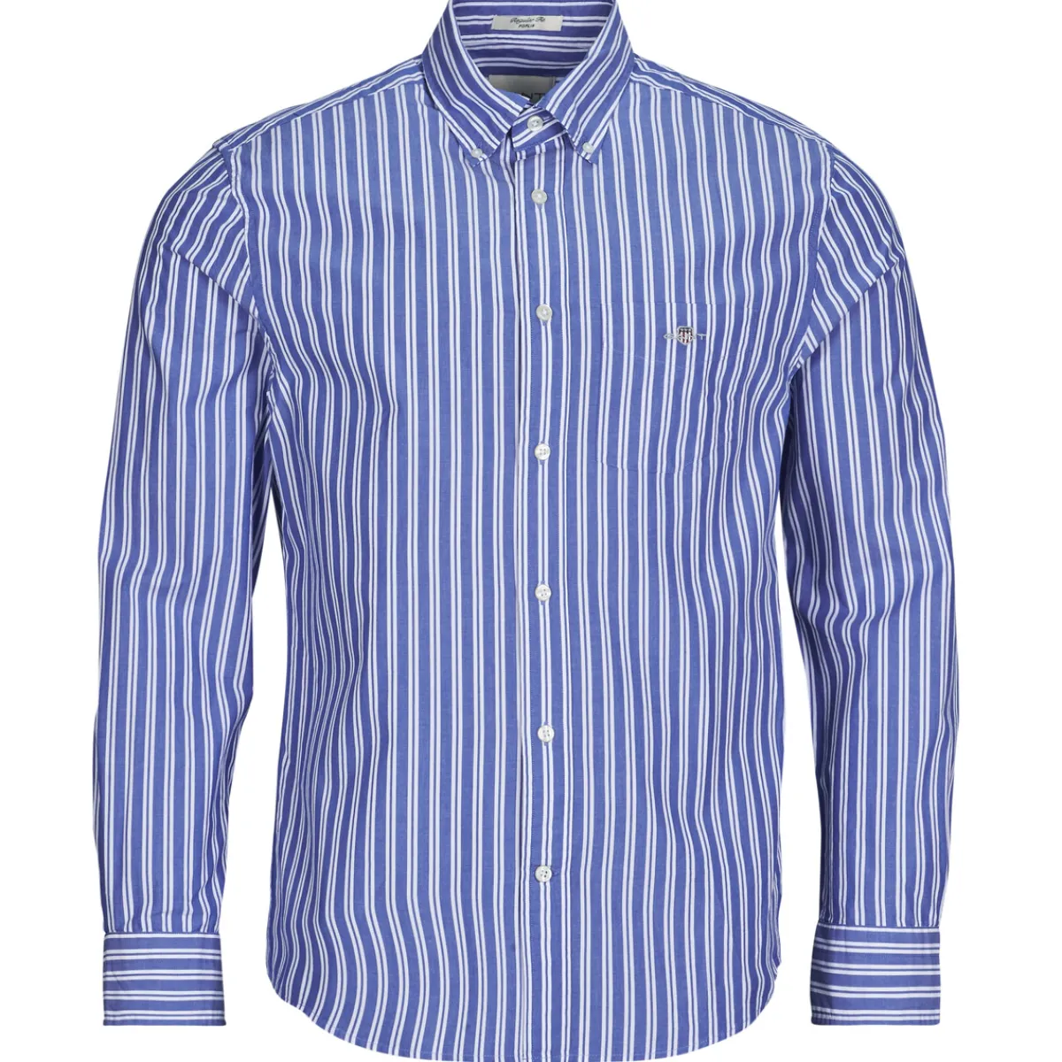 Gant REG CLASSIC POPLIN STRIPE SHIRT-Homme Chemises